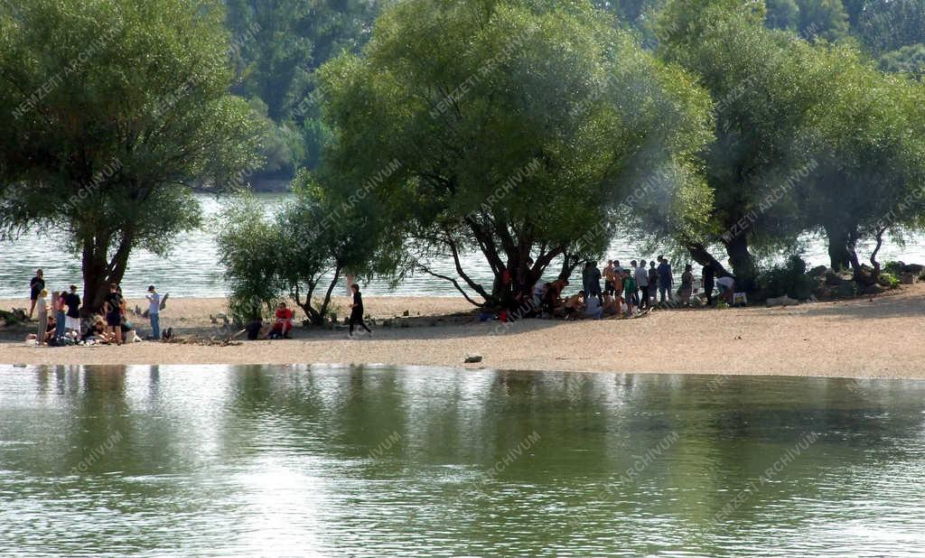 Szabadidő - Budapest - Természetkedvelők a Hajógyári-szigeten