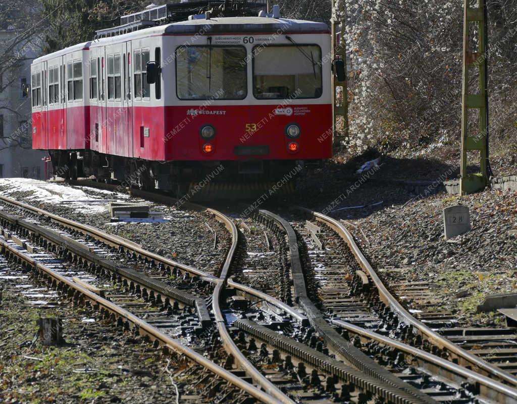 Közlekedés - Budapest - A Sváb-hegyi fogaskerekű