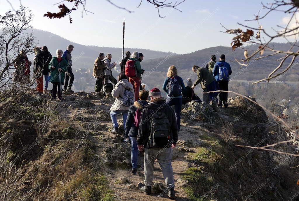 Turizmus - Budapest - Természetjárók Apáthy-sziklán