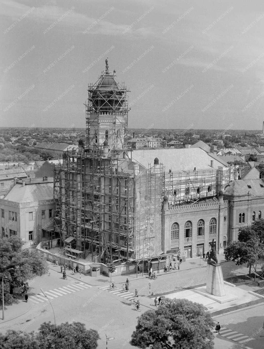 Műemlék - Restaurálják Kecskemét egykori zsinagógáját