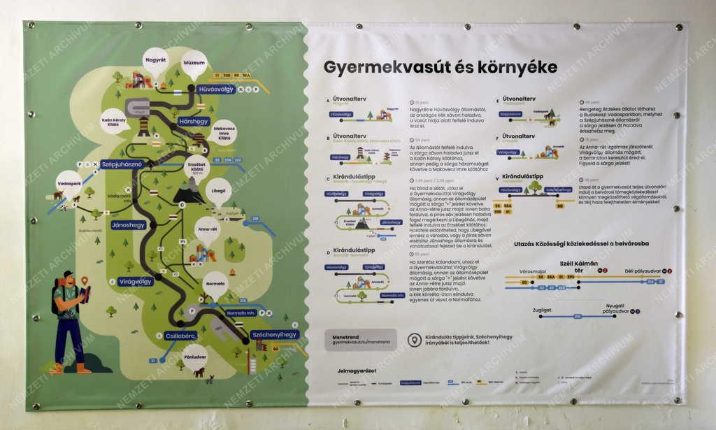 Közlekedés - Szórakozás - Budapesti Gyermekvasút