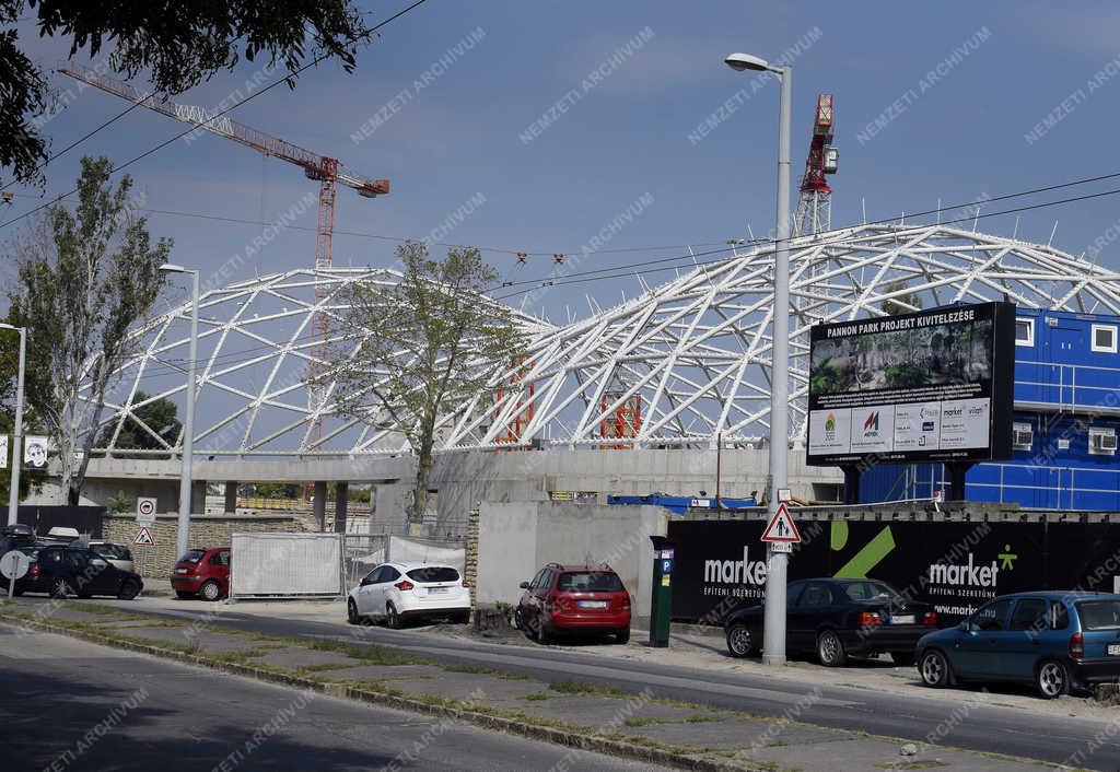 Építőipar - Budapest - Pannon Park épül a Városligetben