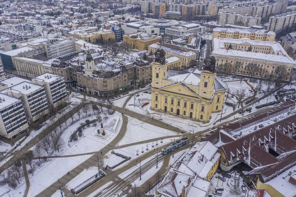 Városkép - Debrecen télen