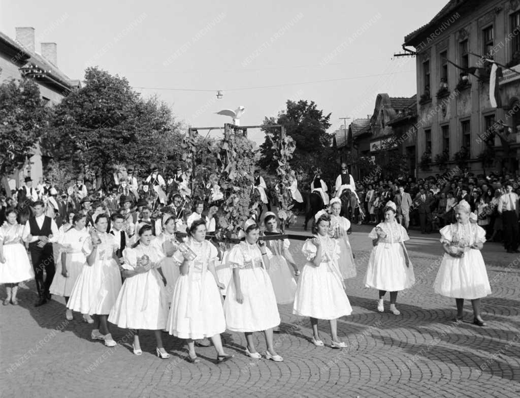 Mezőgazdaság - A gyöngyösi szüreti felvonuláson