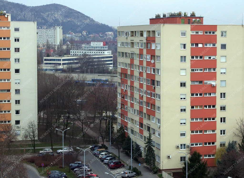 Városkép - Budapest - Az őrmezöi lakótelep