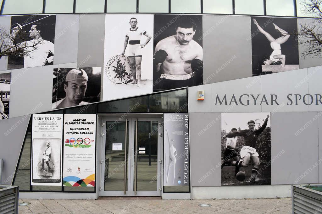 Épületfotó - Budapest - Magyar Sportmúzeum