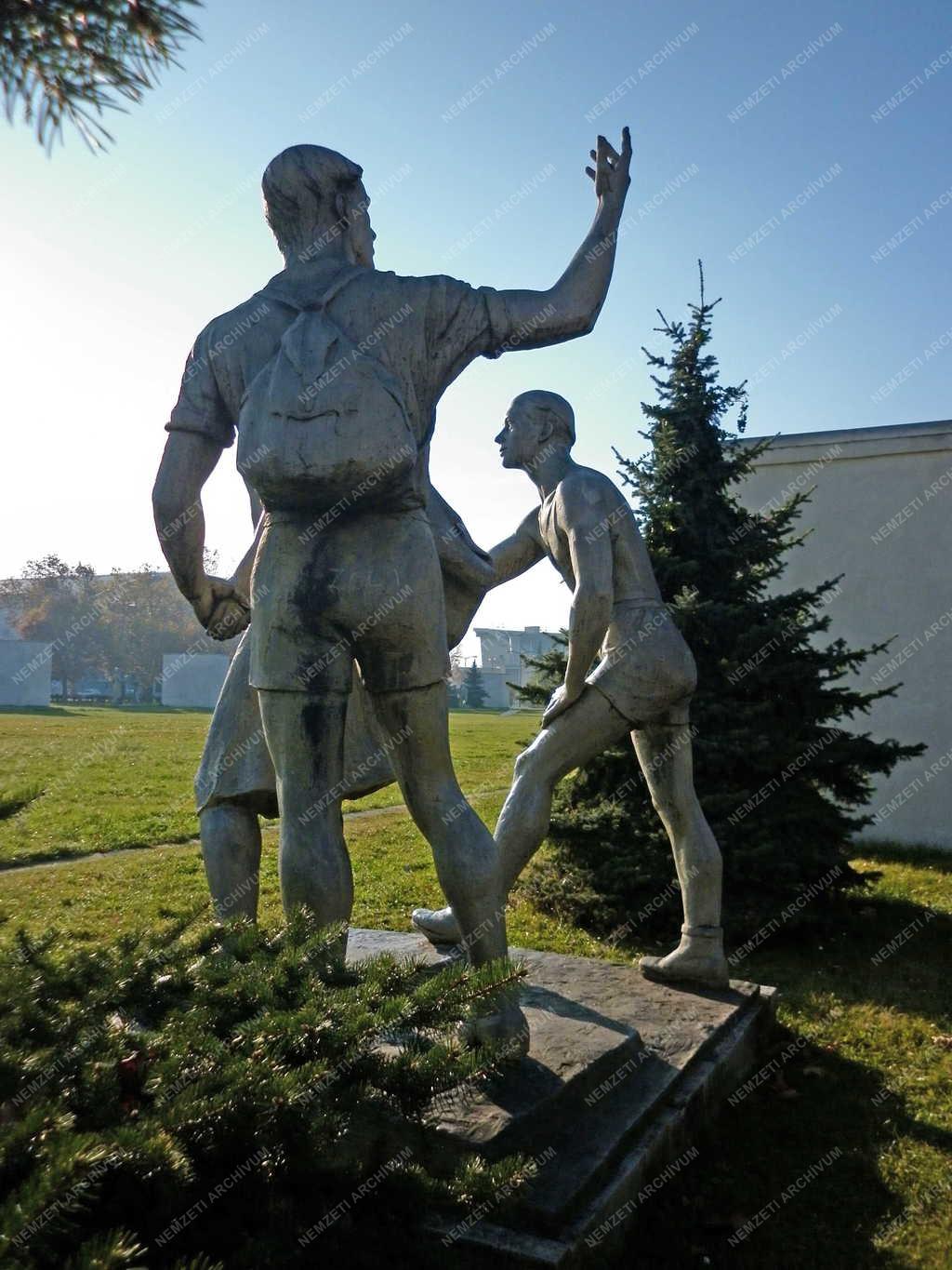Szobrászat - Budapest - Puskás Ferenc Stadion szoborpark