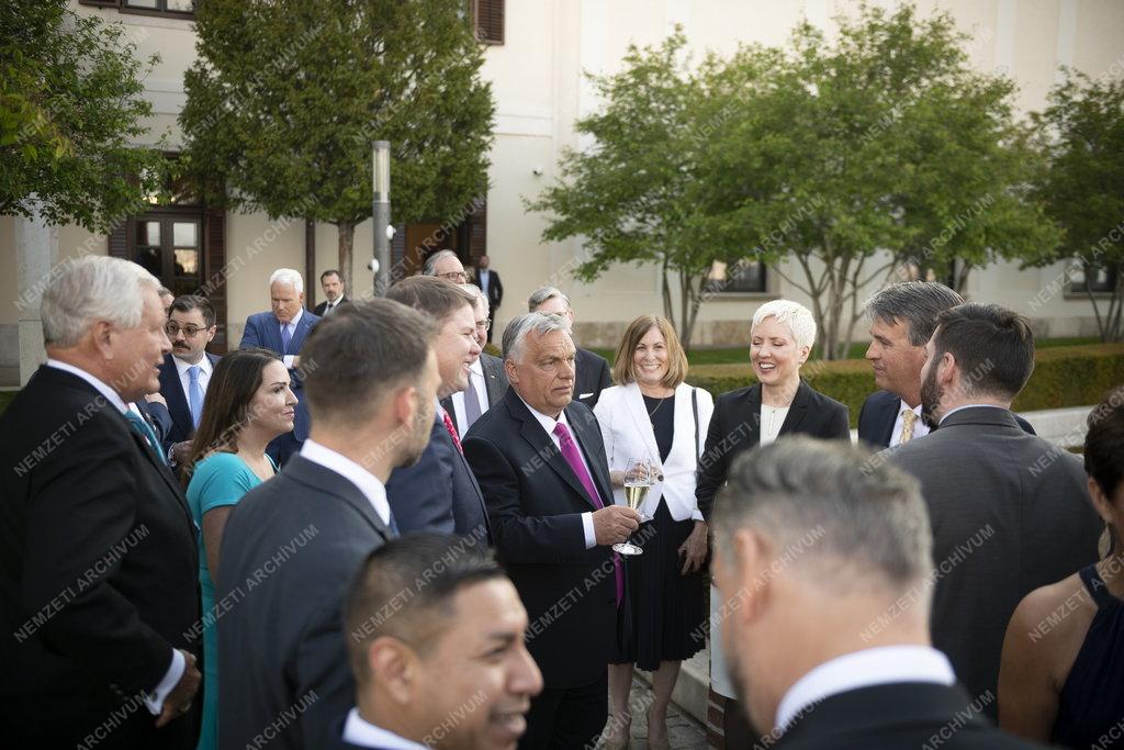 Orbán Viktor fogadást adott a CPAC amerikai résztvevőinek 