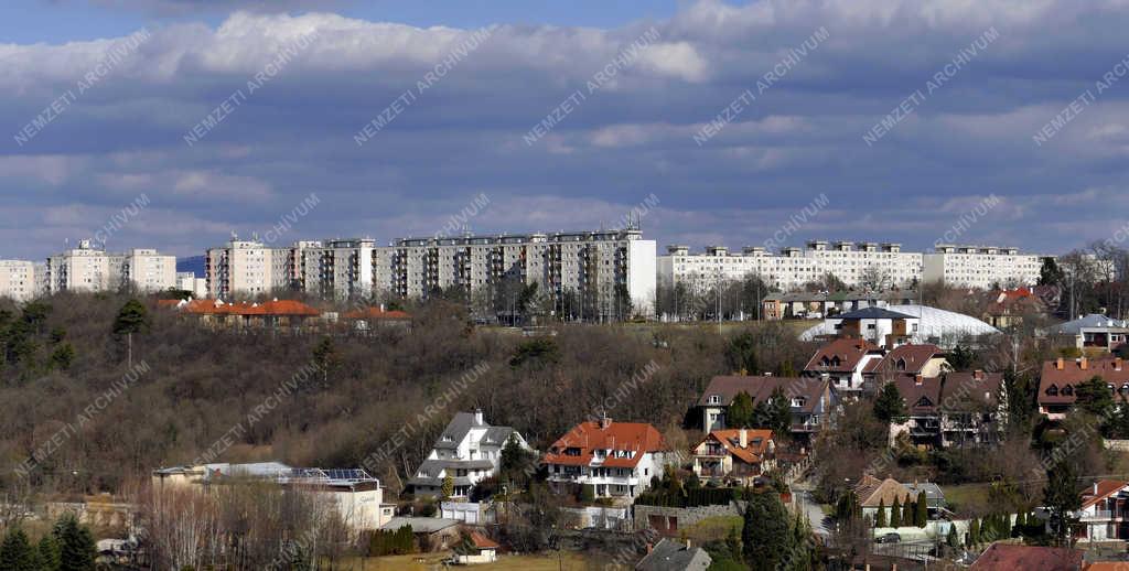 Városkép - Veszprém - A Haszkovo városrész távolról