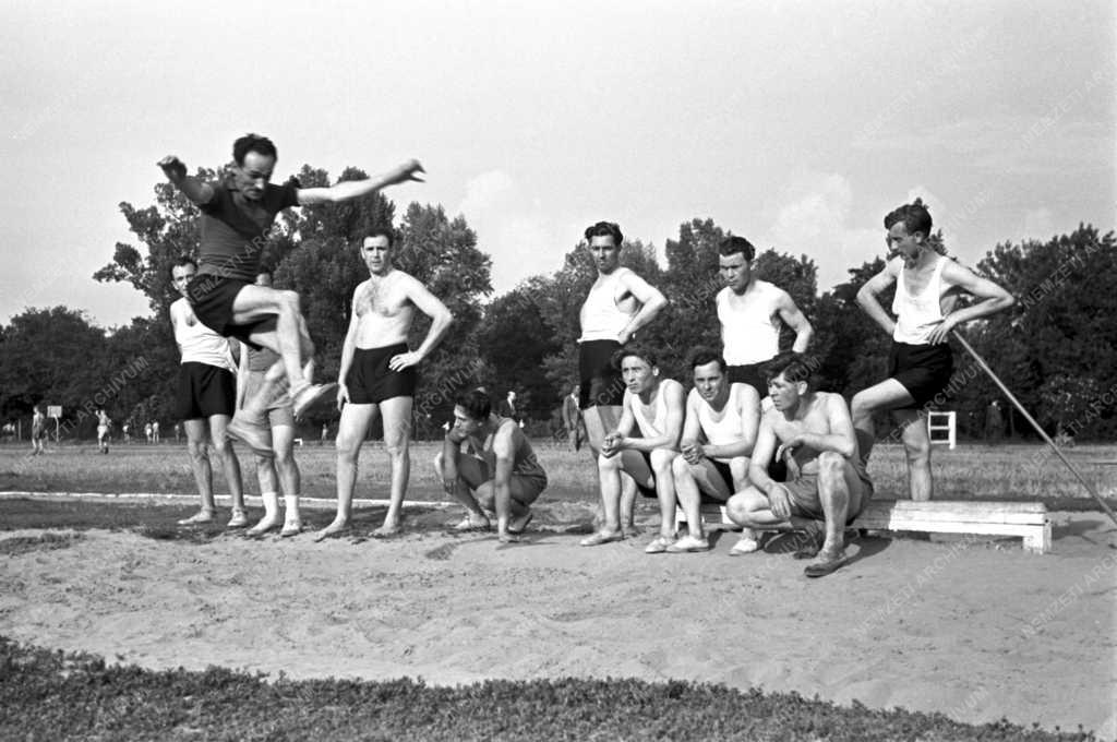 Sport - MHK edzés a Margitszigeten