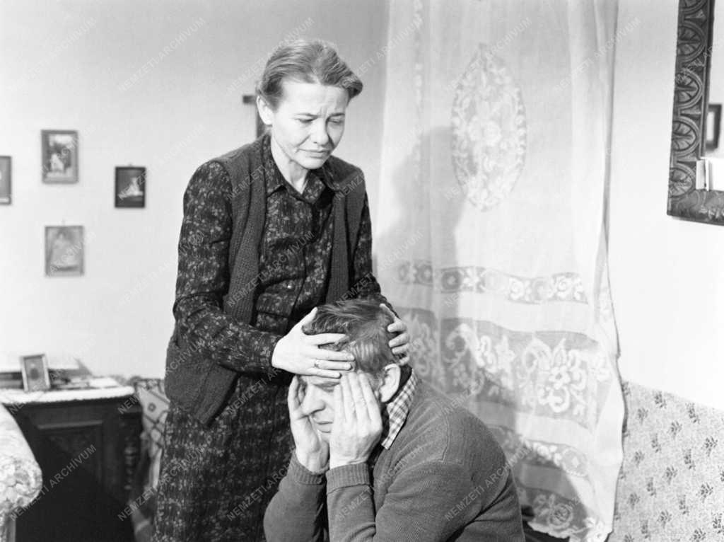 Kultúra - Film - A téglafal mögött c. tv film forgatása