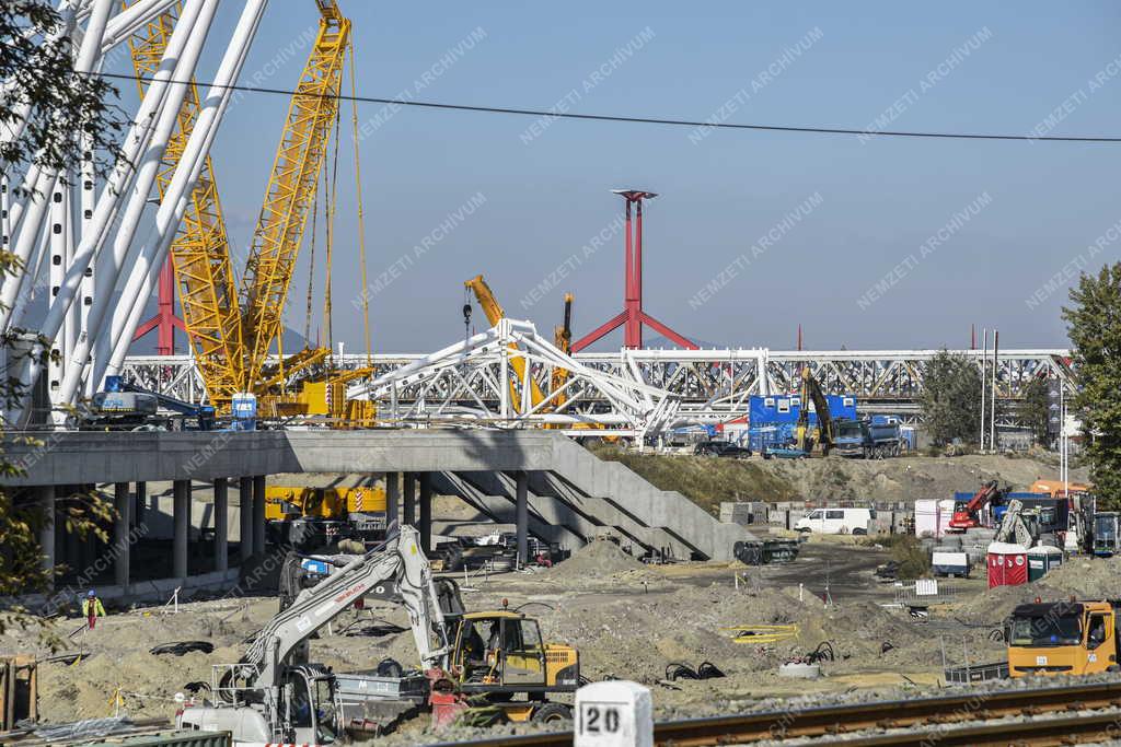 Településfejlesztés - Épül a budapesti Nemzeti Atlétikai Stadion