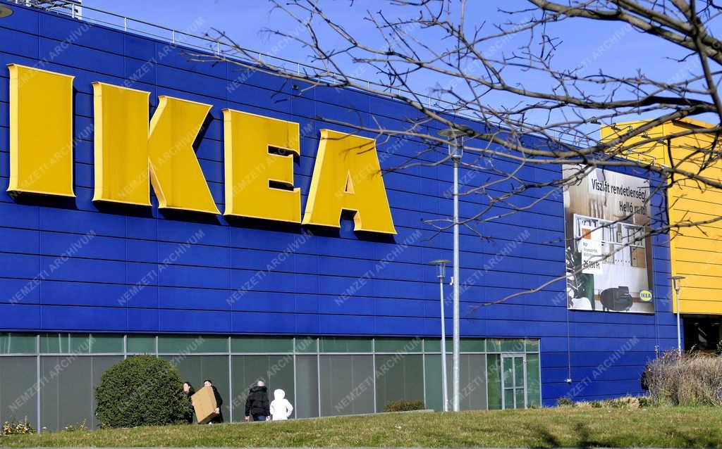 Kereskedelem - Budapest – IKEA-áruház az Örs vezér terén