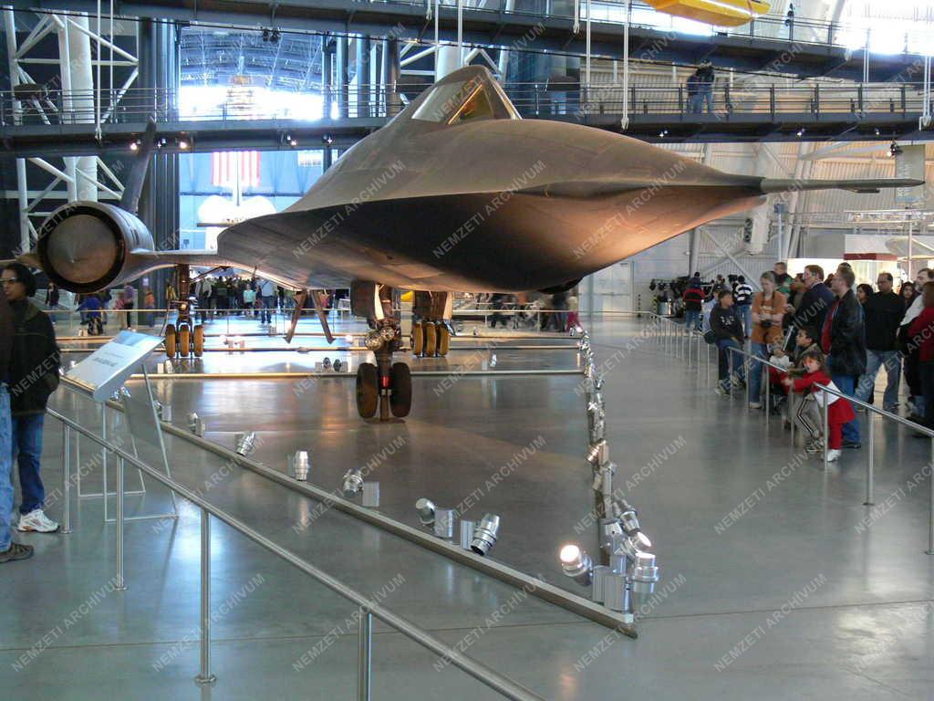 Chantilly - Repüléstörténeti Múzeum - SR-71 Blackbird