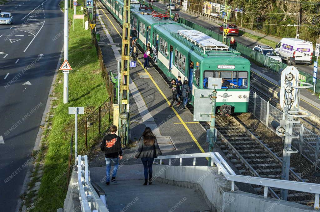 Közlekedés - Budapest - H5-ös HÉV - Tímár utca