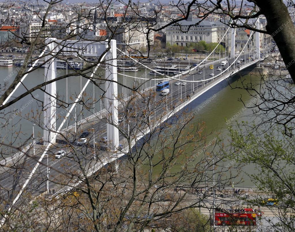 Városkép - Budapest - Erzsébet híd