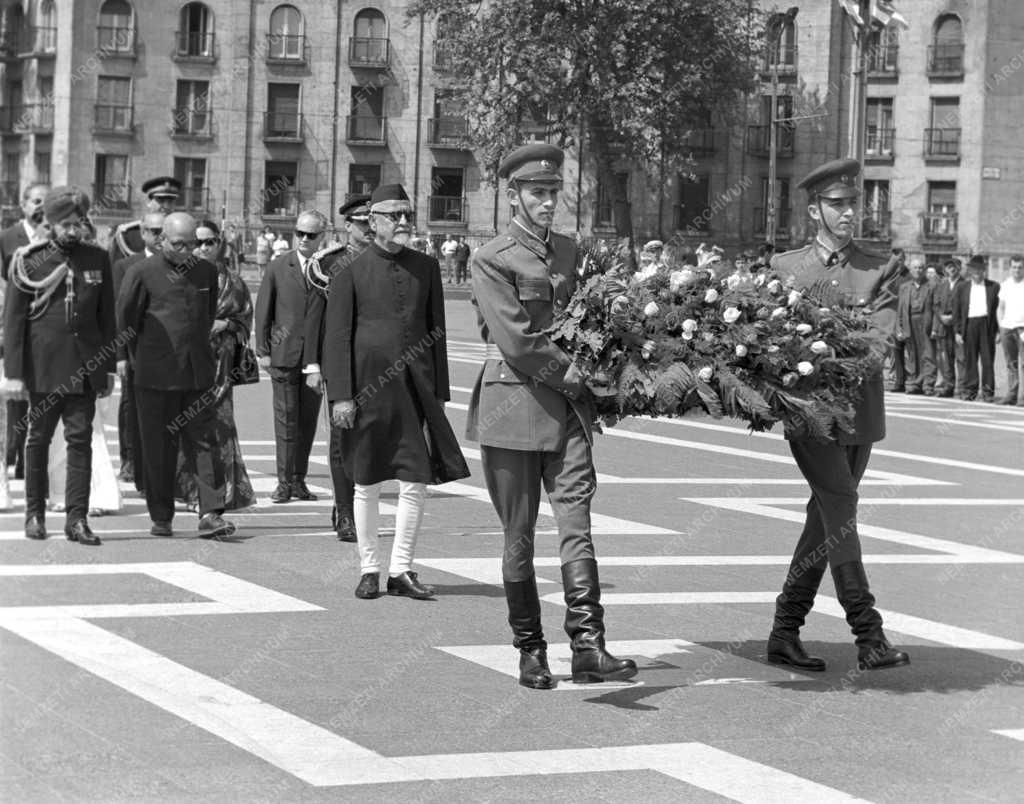 Külkapcsolat - Az Indai Köztársaság elnöke Budapesten