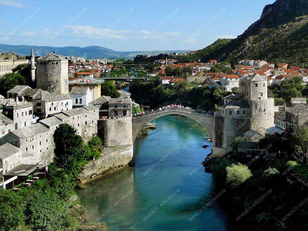 Városkép - Mostar - A mosztari Öreg híd 