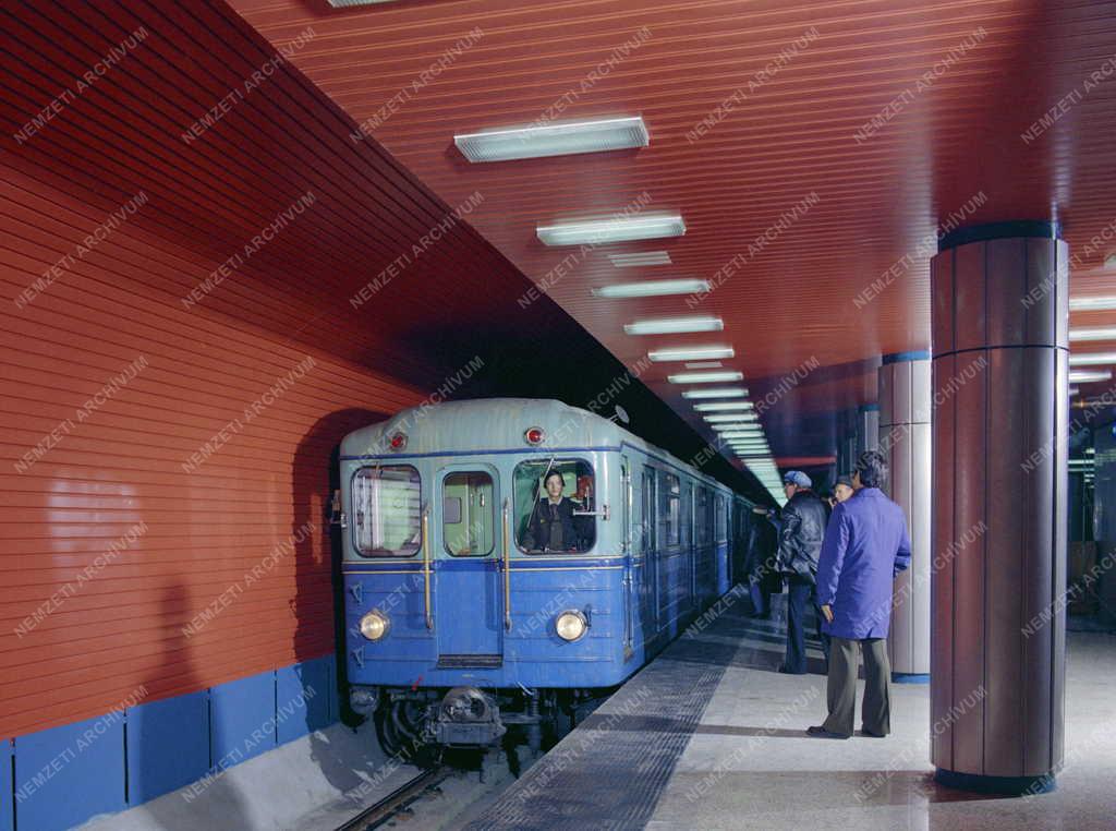 Közlekedés - Metró - A 3-as metró vonalán
