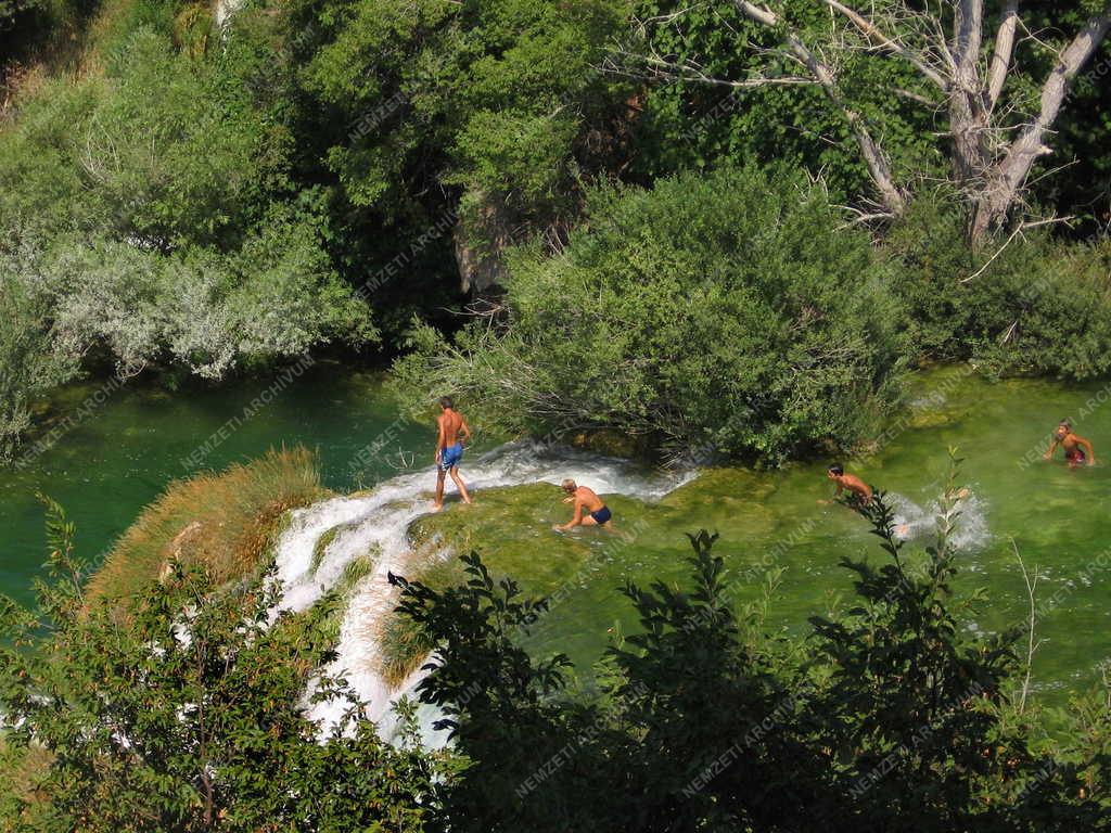 Horvátország - A Krka folyó 