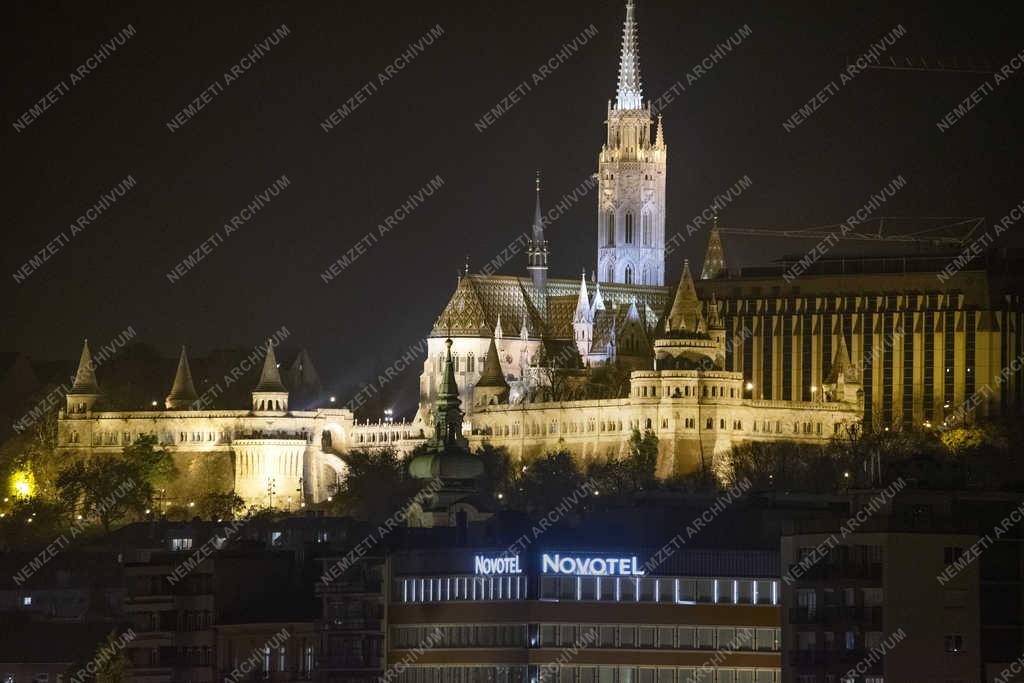 Városkép - Budapest - Esti felvétel