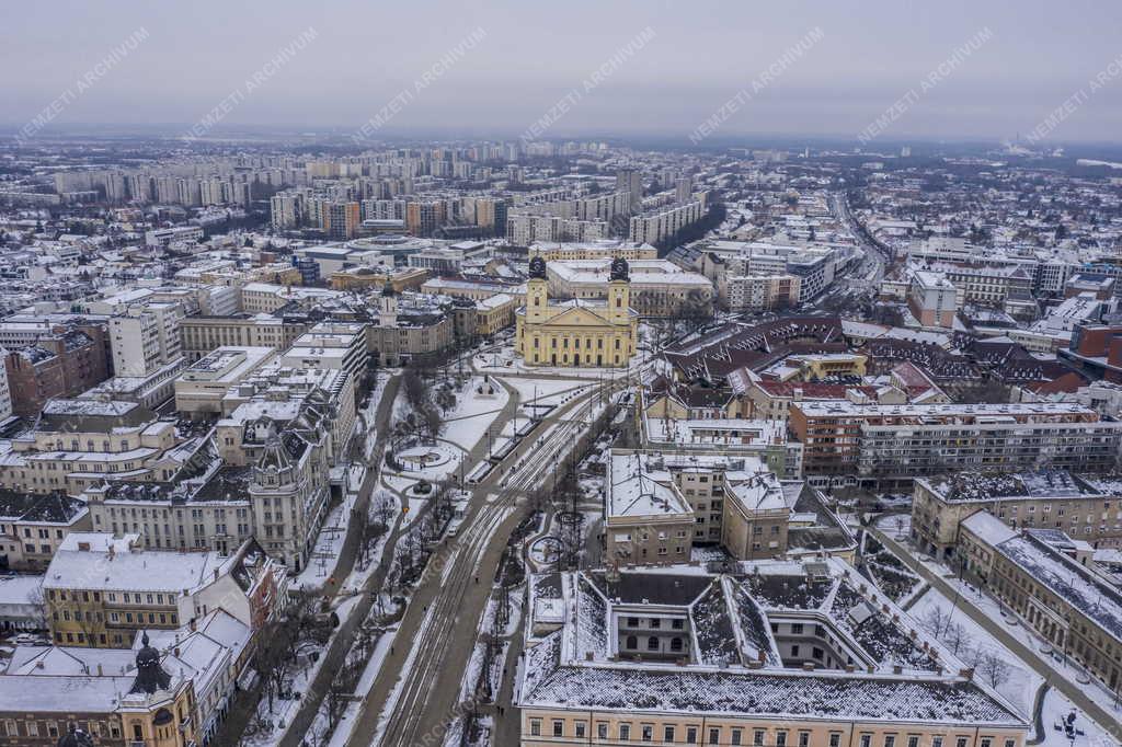 Városkép - Debrecen télen