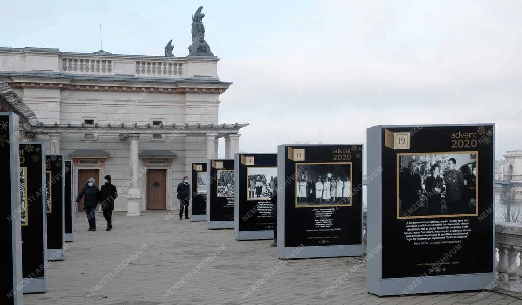 Kultúra - Budapest - Szabadtéri Adventi Naptár fotókiállítás