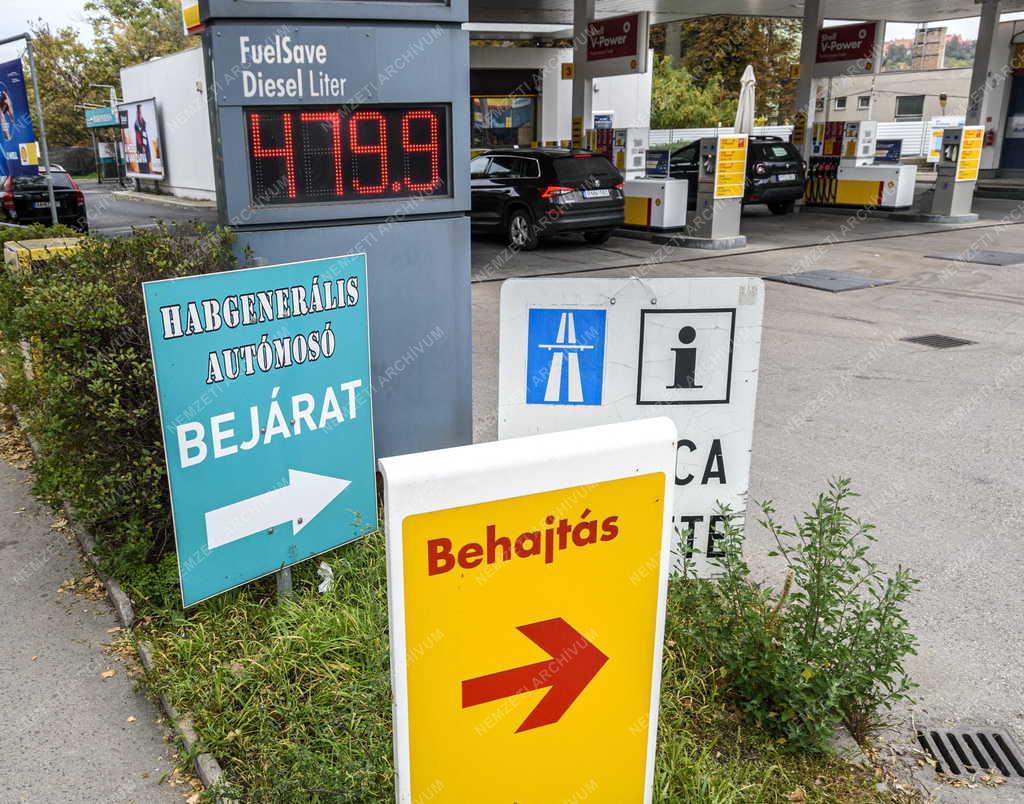 Energia - Közlekedés - Shell benzinkút