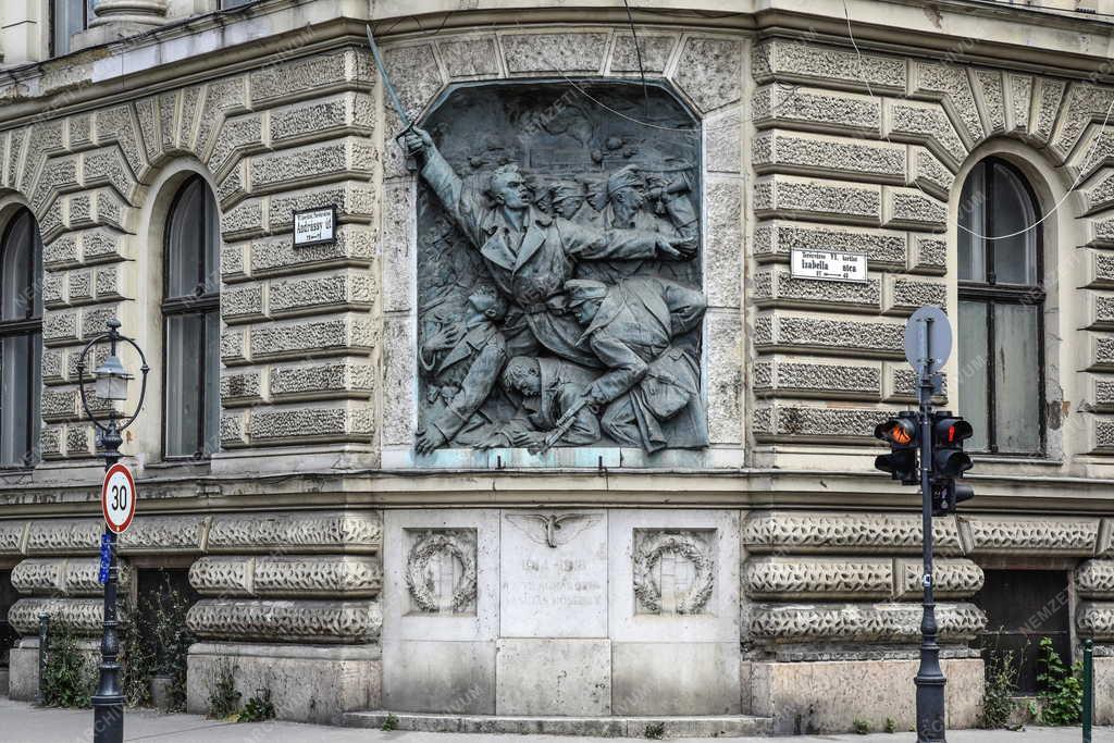 Városkép - Budapest - A vasutas hősök emlékműve