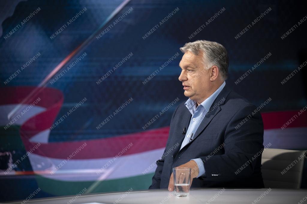 Orbán Viktor interjúja a TV2 Tények című műsorában