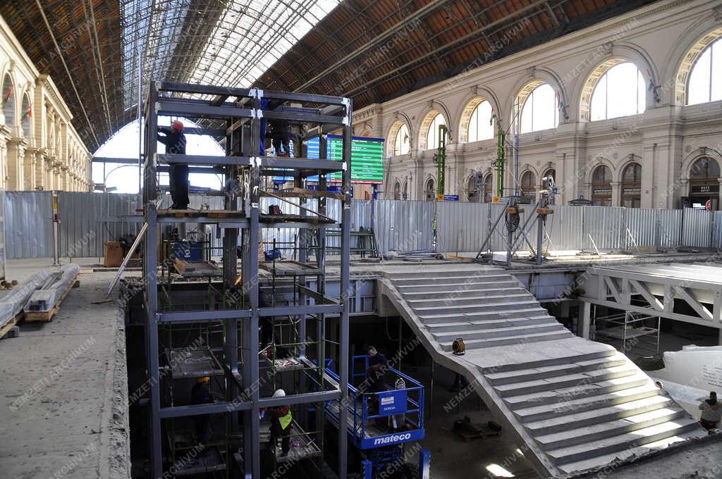 Közlekedés - Budapest - Új utascentrum épül a Keleti pályaudvaron