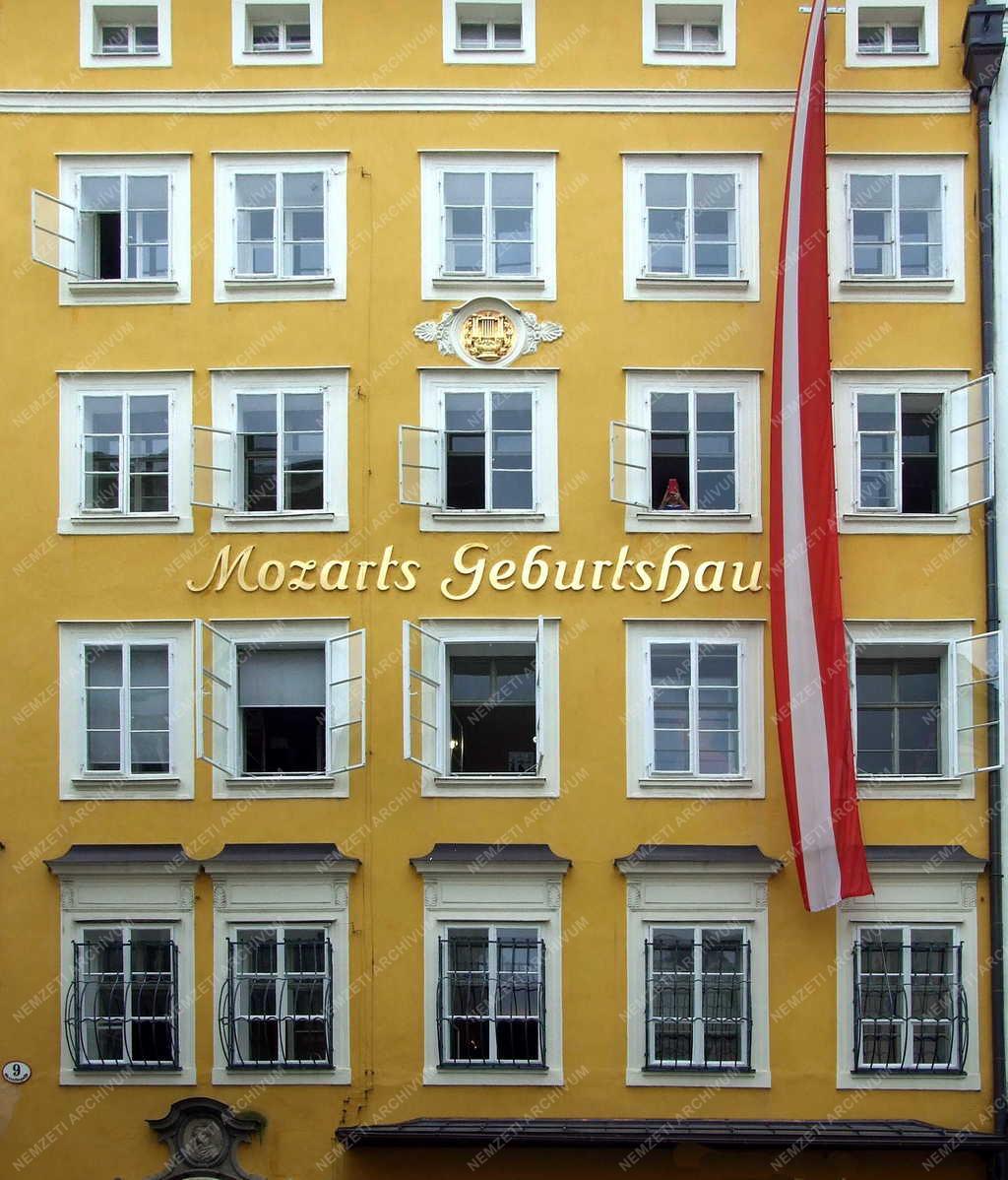 Épület - Salzburg - Wolfgang Amadeus Mozart szülőháza