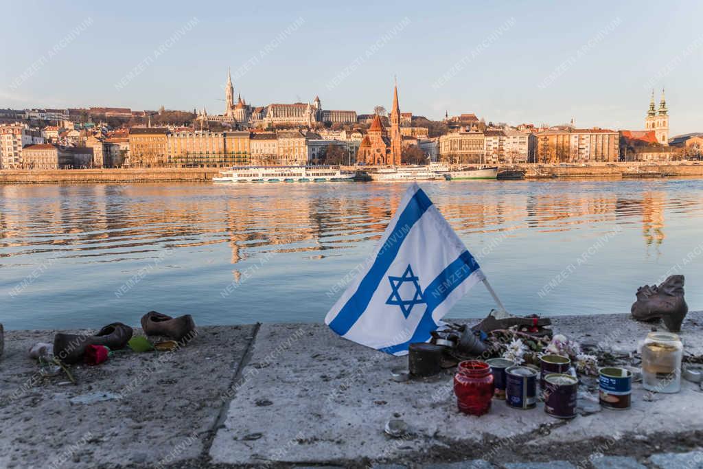 Városkép - Budapest - Holokauszt emlékmű