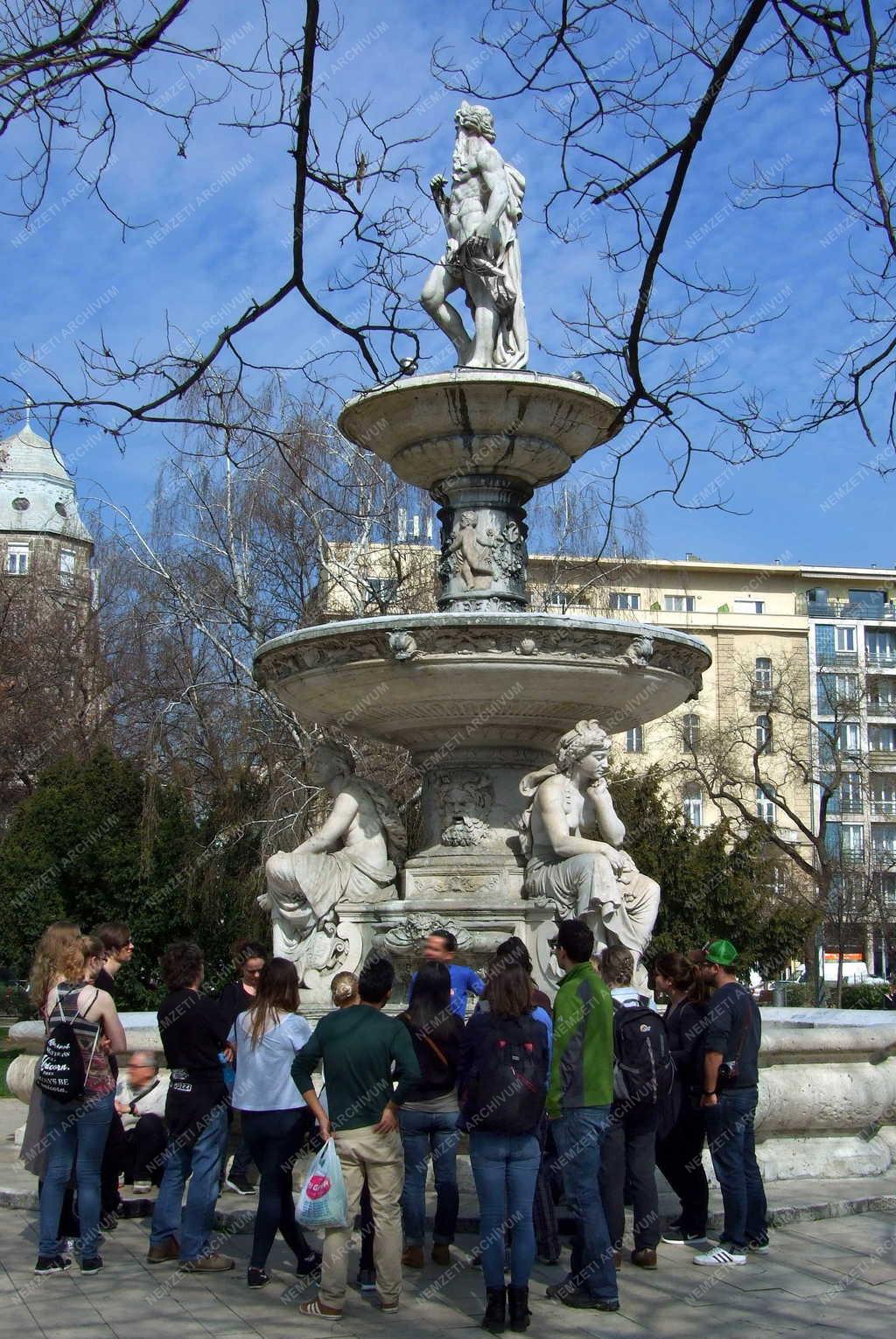 Városkép - Budapest - Erzsébet tér