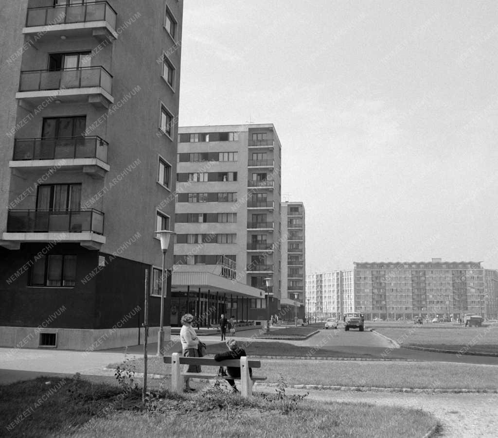 Városkép - Budapest - Lágymányosi lakótelep