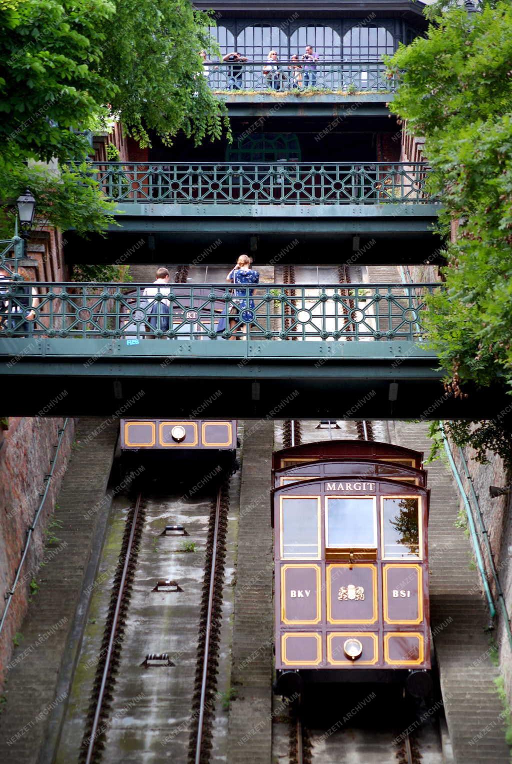 Közlekedés - Budapest - A Budavári Sikló