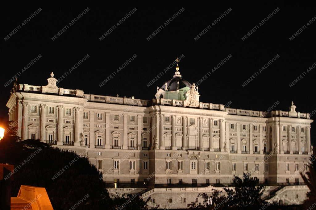 Városkép - Spanyolország - Királyi Palota - Madrid