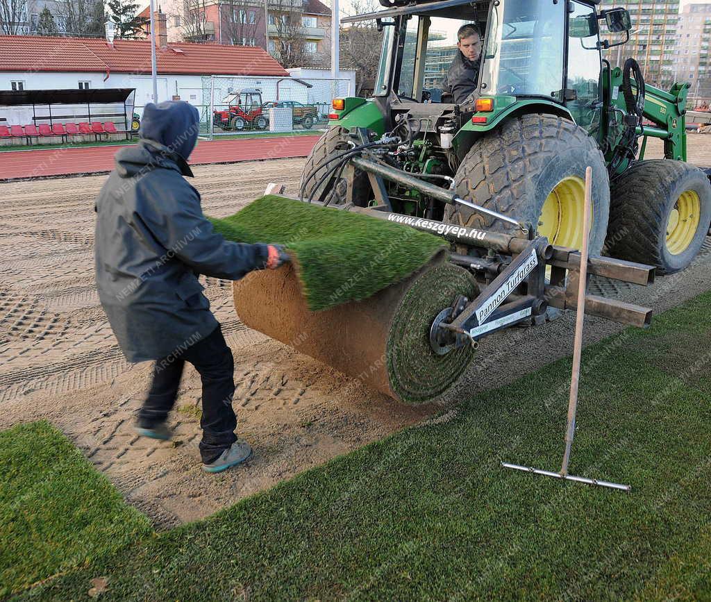 Sport - Debrecen - Pályarekonstrukció 