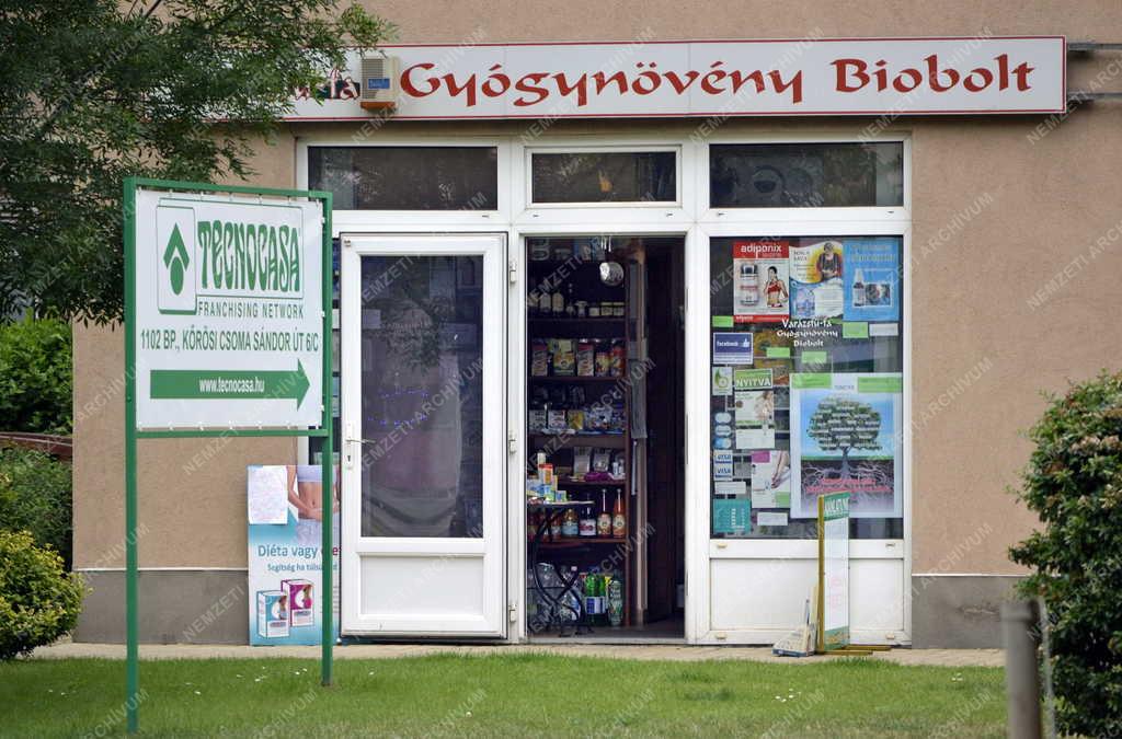 Kereskedelem - Budapest - Gyógynövény és biobolt Kőbányán