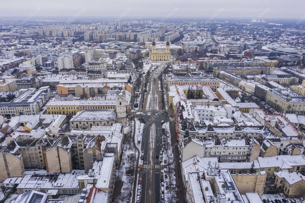 Városkép - Debrecen télen