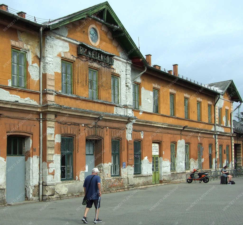 Közlekedés - Budapest - Az egykori kelenföldi vasútállomás épülete