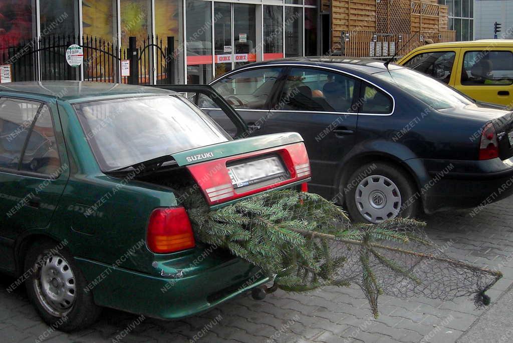 Kereskedelem - Budapest - Karácsonyi bevásárlás 