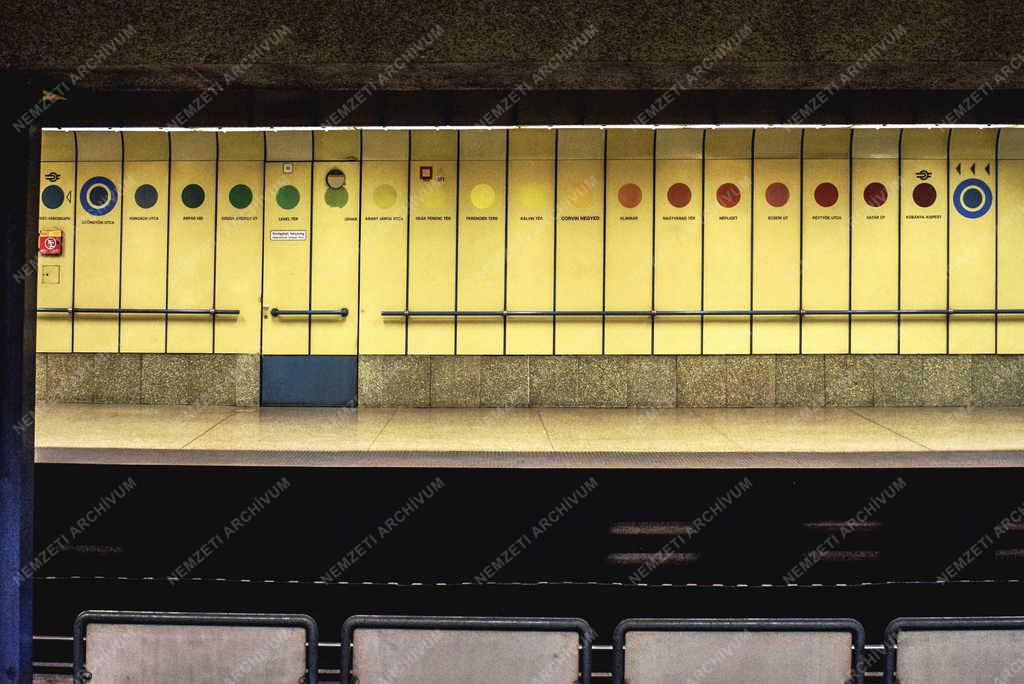 Közlekedés - Budapest - AZ M3-as metró északi szakasza felújítás előtt