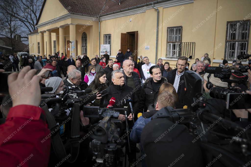 Ukrajnai háború - Orbán Viktor Beregsurányban