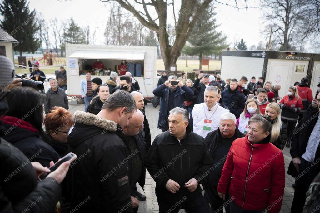 Ukrajnai háború - Orbán Viktor Beregsurányban