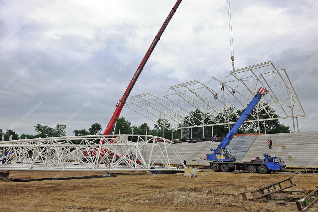 Sportlétesítmény - Debrecen - Épül az új stadion Debrecenben