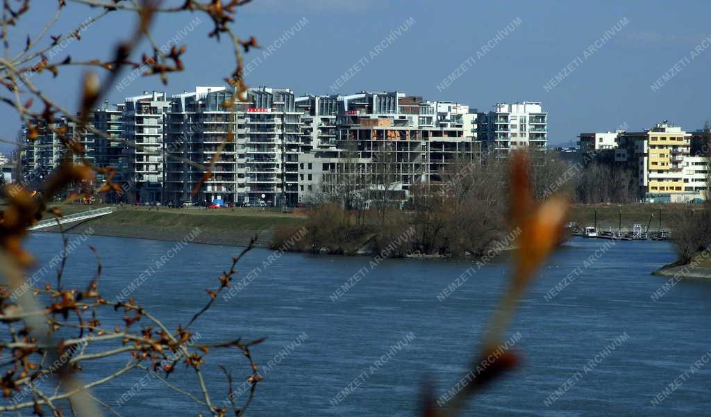 Városkép - Budapest - A Marina Part lakópark