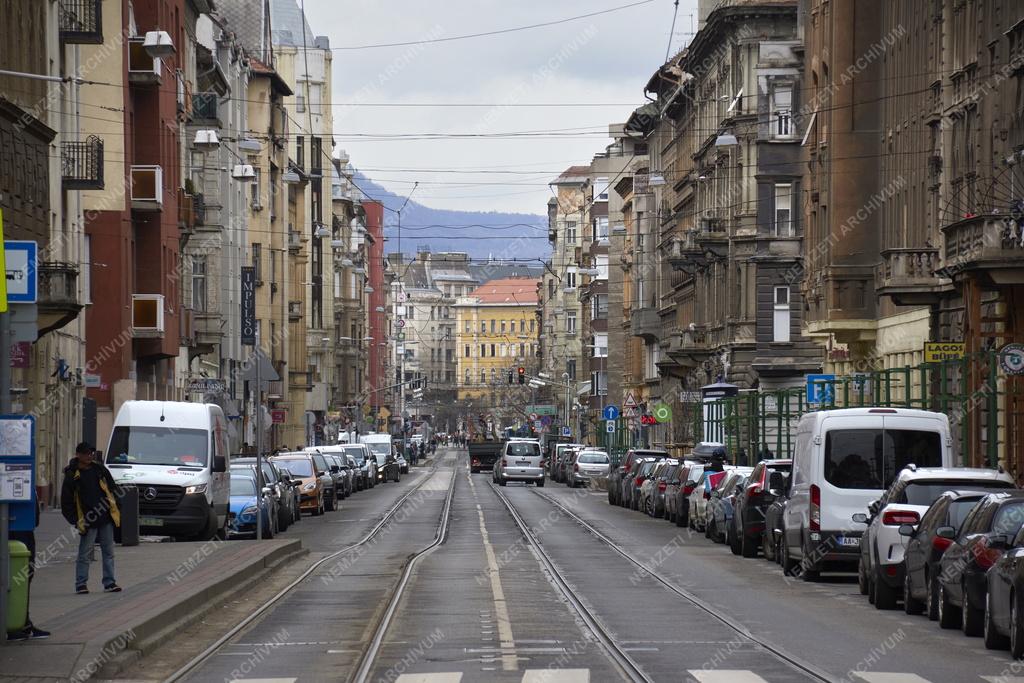 Városkép - Budapest - Népszínház utca