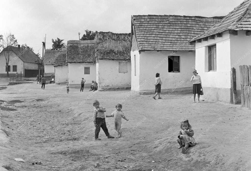 Életkép - A bicskei cigánytelep