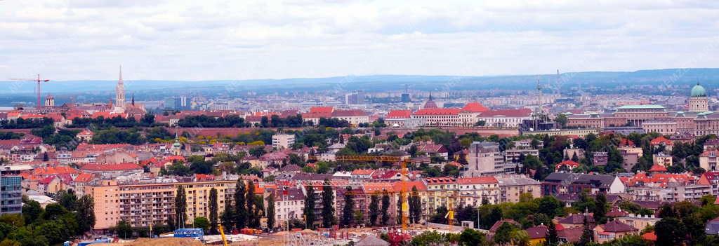 Városkép - Budapest - Látkép a Sas-hegyről